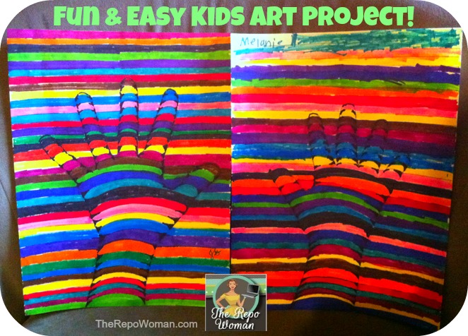 Teaching Kids Art: Fun & Easy Project to do!
