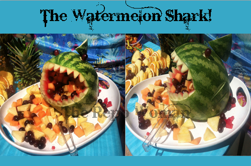 The Watermelon Shark!  Perfect addition to any party!