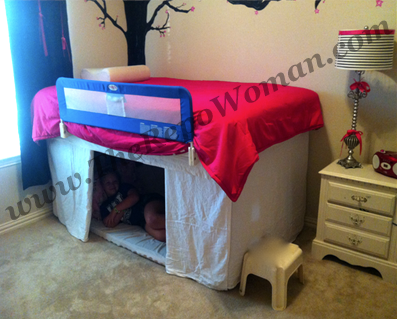 Bunk bed tent diy best sale