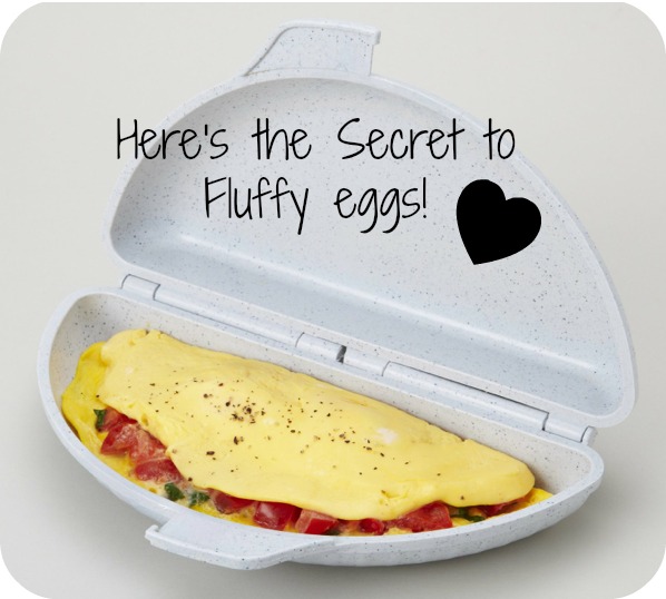 Super Fast Breakfast Idea!  Plus a Secret for Fluffy Eggs! Yummy!