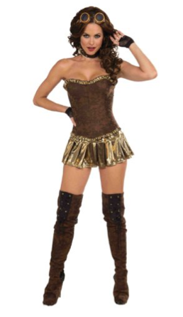 Sexy Steam Punk Halloween Costume